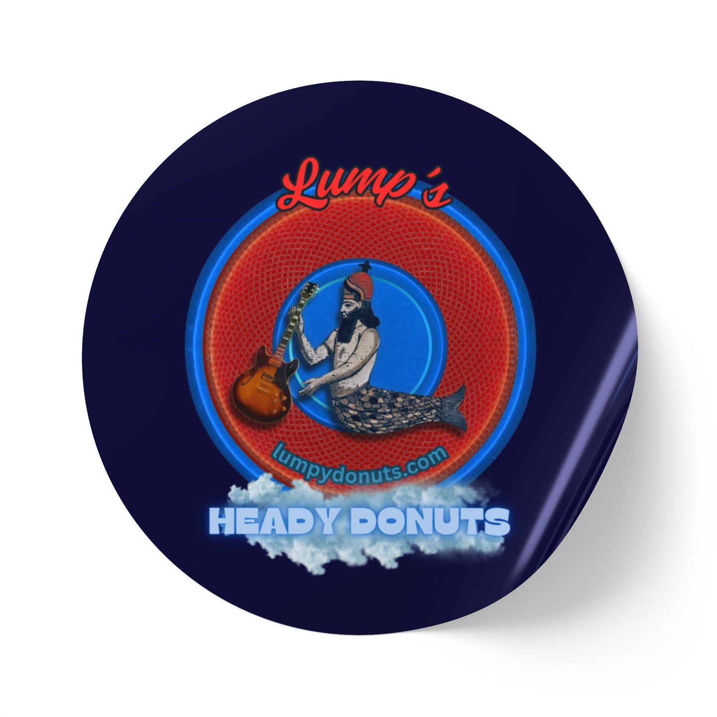 Marketing - Logo - Round Sticker Label Rolls - 50/100/250 count