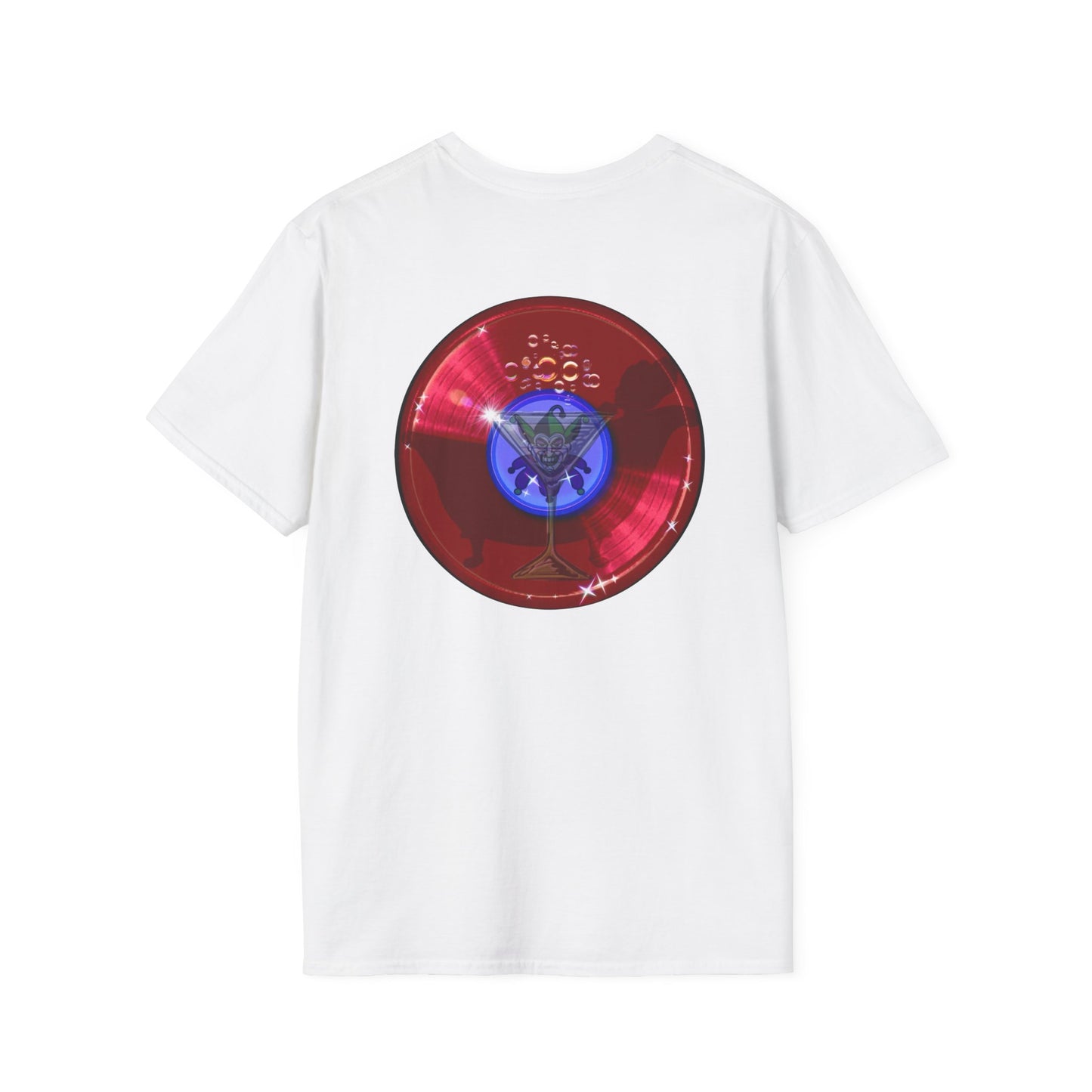 Classic Donut Tee - Unisex Soft-Style - "The Joker's Personal Tees - Joker's Exclusive Donut" - series 1.0 - variant 3 - red donut