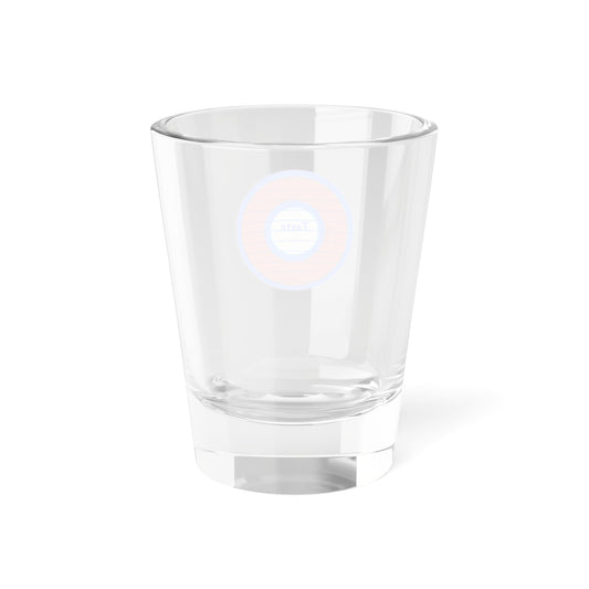Bad Fishy Too - "Tasty Shot" - Shot Glass, 1.5oz - rustic red donut