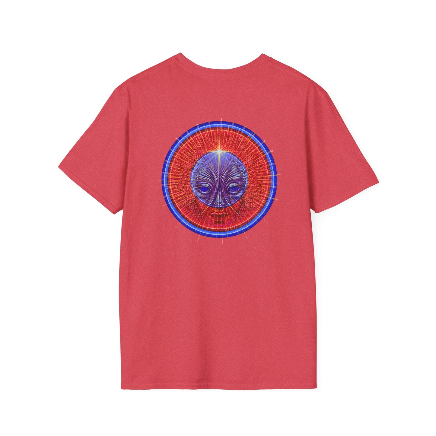 Classic Donut Tee - Unisex Soft-Style - "Donuts: Conjurers of Awesome" - series 1.0  - variant 2 - w/red donut