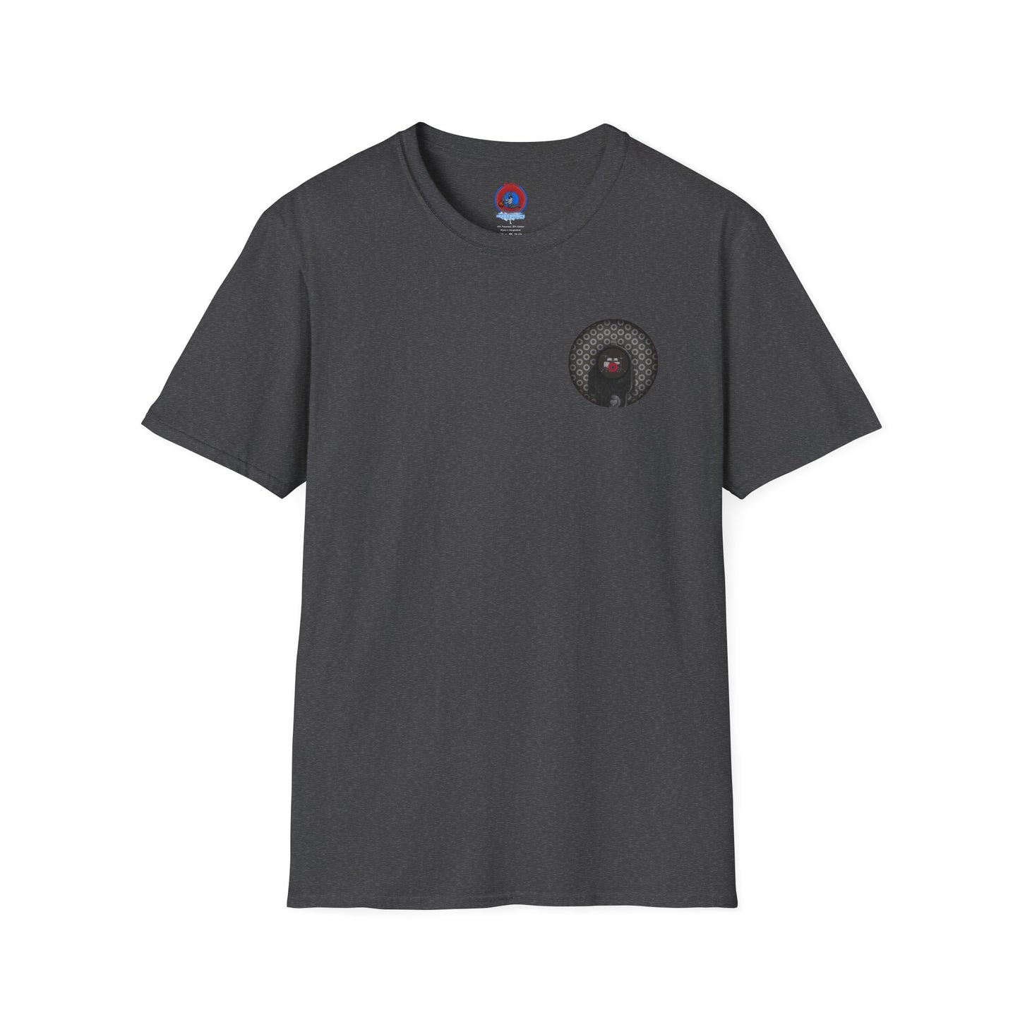 Classic Donut Tee - Unisex Soft-Style - "Lifesaving Donut Tee" - paradoxical gray/black donut