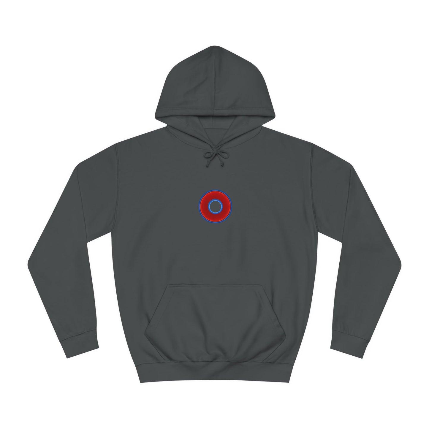 Harriette's Hoodie - with Lumpy Donuts - Official Lumpy Logo - Variant #2 - Red Donuts