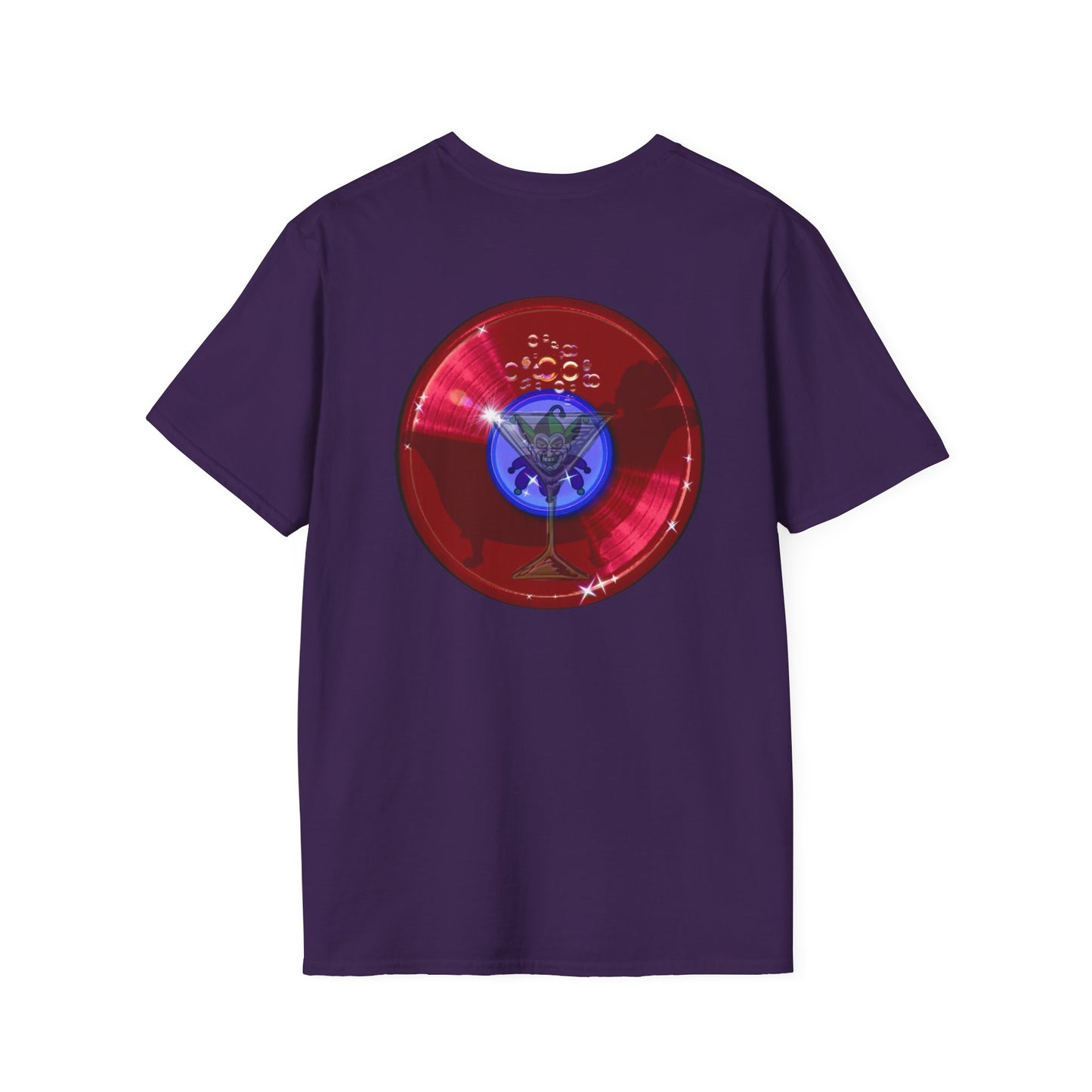 Classic Donut Tee - Unisex Soft-Style - "The Joker's Personal Tees - Joker's Exclusive Donut" - series 1.0 - variant 3 - red donut