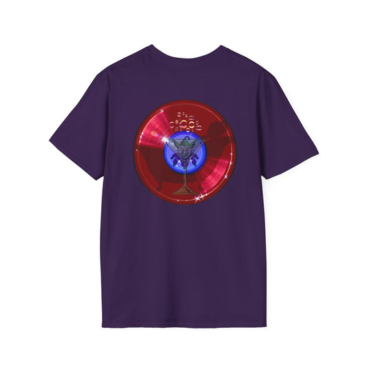 Classic Donut Tee - Unisex Soft-Style - "The Joker's Personal Tees - Joker's Exclusive Donut" - series 1.0 - variant 3 - red donut