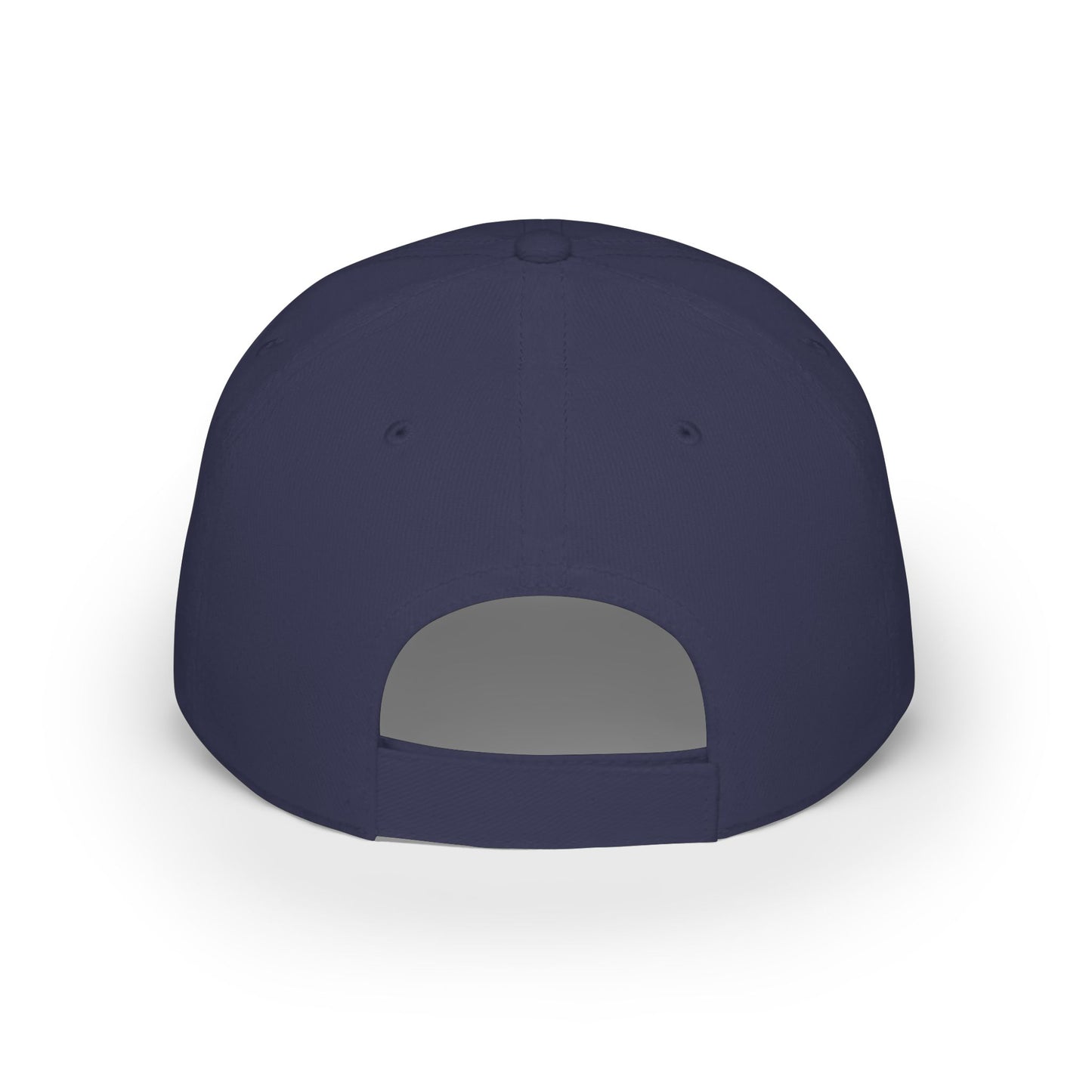 Lumpy Donut Baseball Cap - "Read the F'ing Donut Cap" - paradoxical red/blue wide mouth donut w/