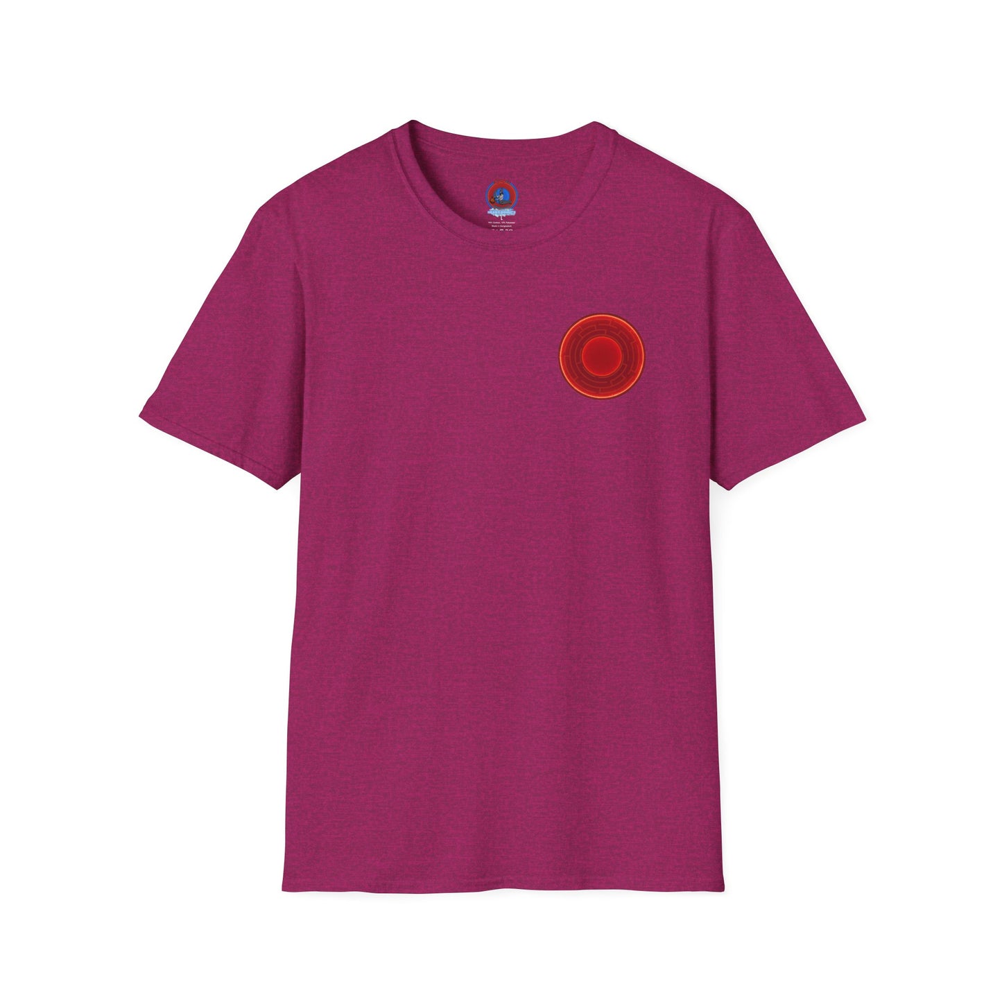 Classic Donut Tee - Unisex Soft-Style - "The Amazing Donut" - series 1.0 - variant 1 - red donut