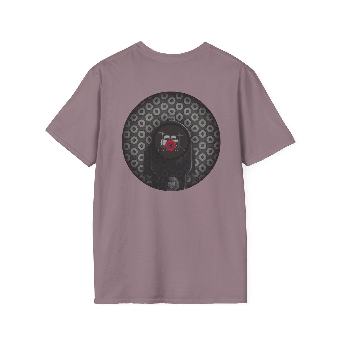 Classic Donut Tee - Unisex Soft-Style - "Lifesaving Donut Tee" - paradoxical gray/black donut
