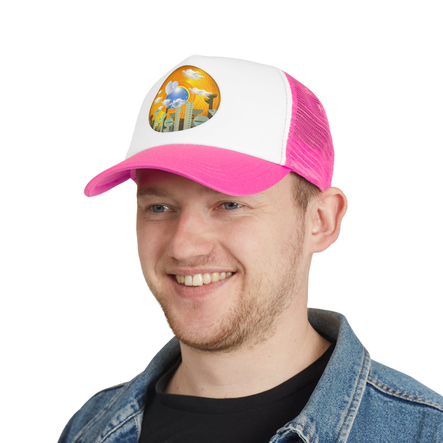 Lumpy Trucker Hat - "The Golden Age of Donuts" - gold donut