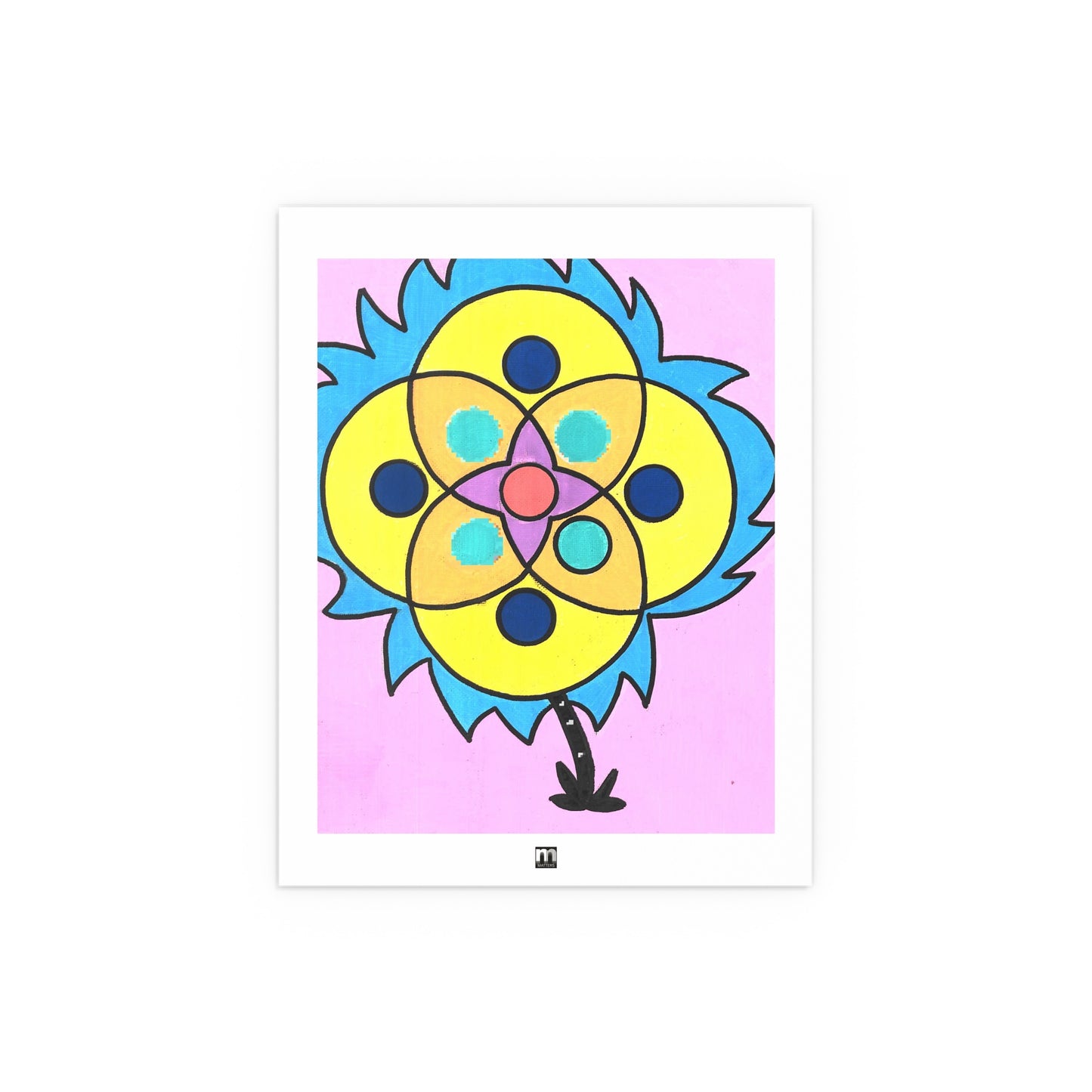 Matters Artwork - "Flower of Life" - Poster Nut Print - 11" x 14"