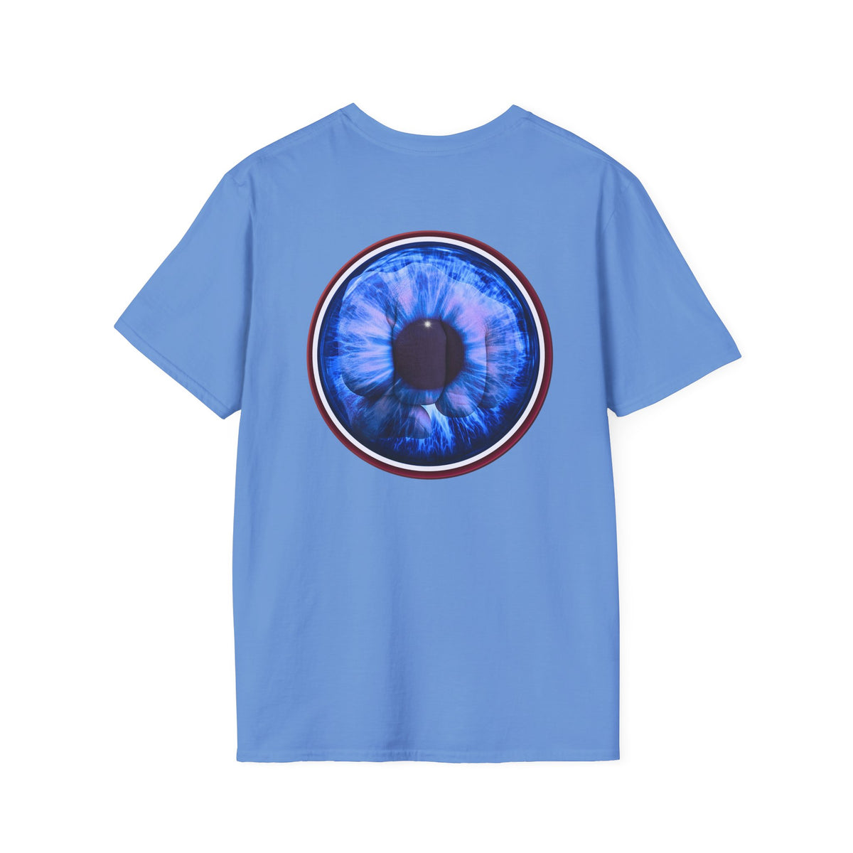 Classic Donut Tee - Unisex Soft-Style - "Wilson's Eyesore Donut Tee" - blue idonut - variant 1