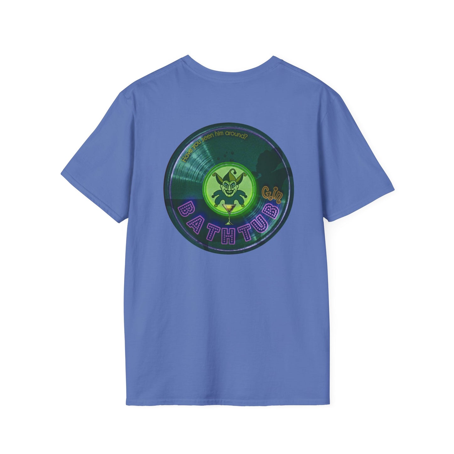 Classic Donut Tee - Unisex Soft-Style - "The Joker's Personal Tees - Ambassador Edition" - series 1.0 - variant 2 - dark teal donut