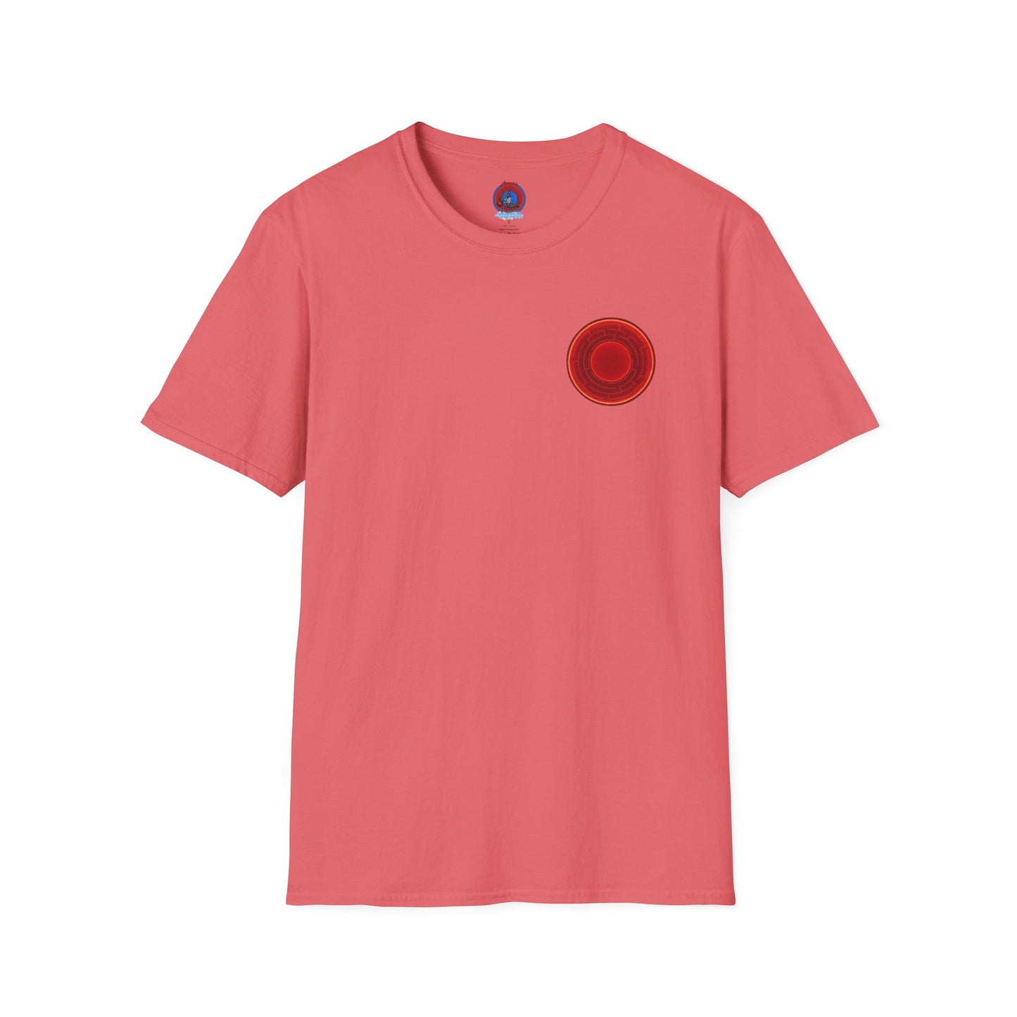 Classic Donut Tee - Unisex Soft-Style - "The Amazing Donut" - series 1.0 - variant 1 - red donut