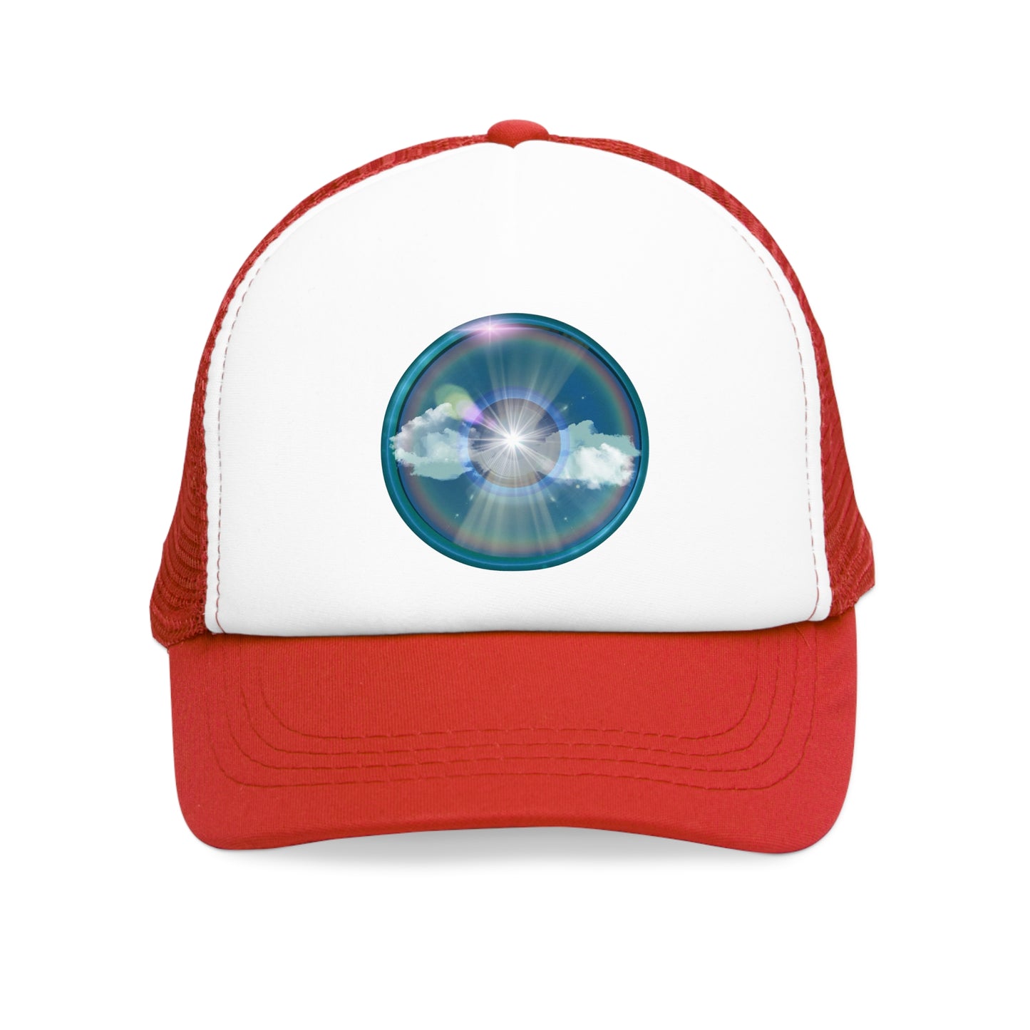 *Lumpy Trucker Hat - "The Divided Donut." - variant 1 - [*100% of profit to The Divided Sky Foundation - for this print]