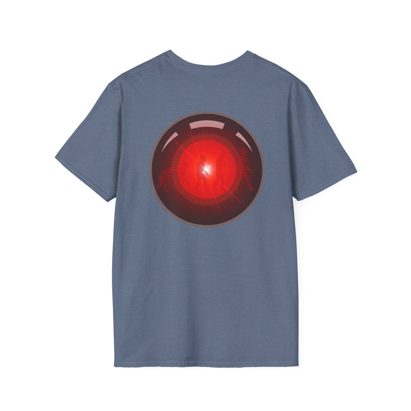 Classic Donut Tee - Unisex Soft-Style - "2025: a Donut Odyssey" - series 1.0 - variant 2 - black/red donut