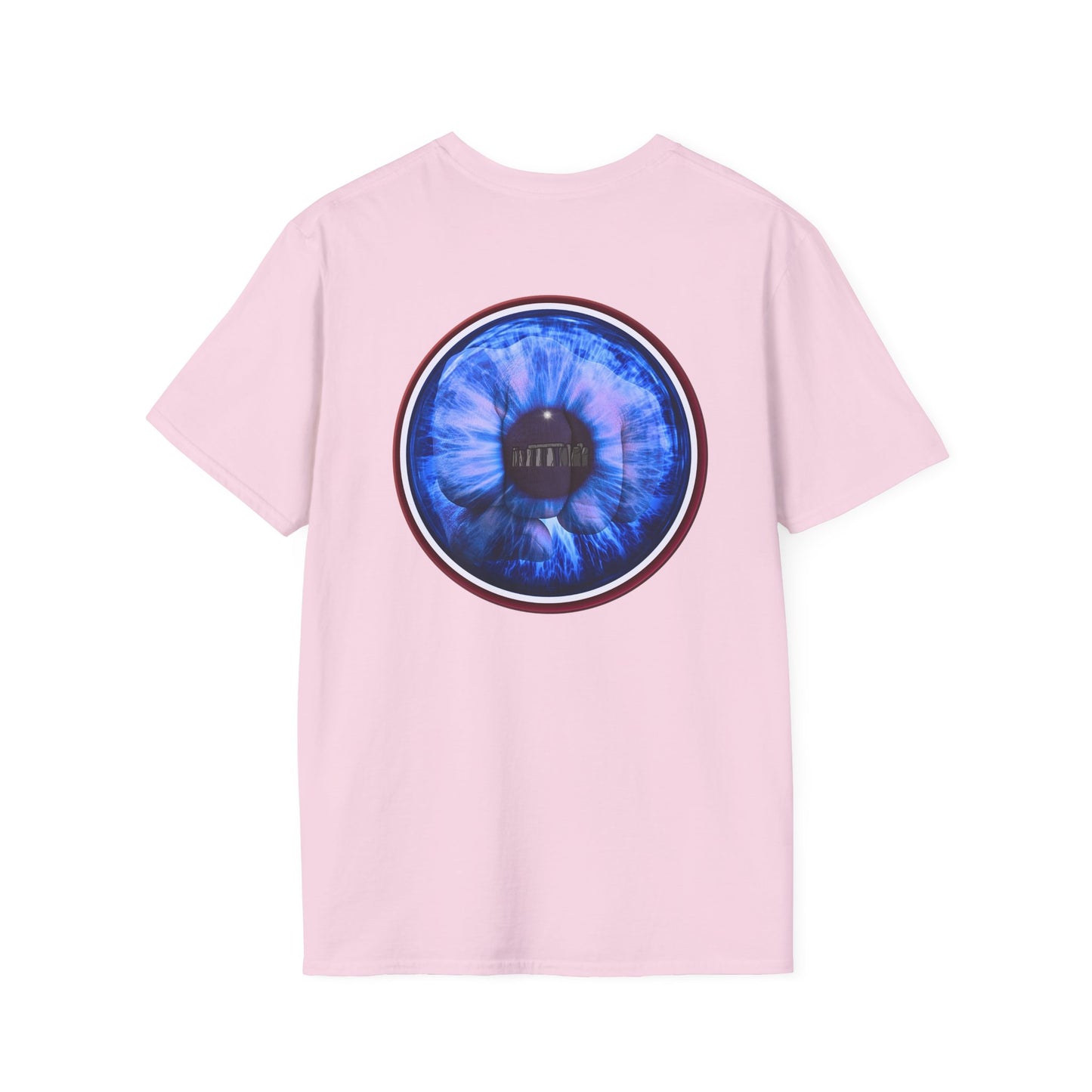 Classic Donut Tee - Unisex Soft-Style - "Wilson's Eyesore Donut Tee" - blue idonut - variant 3