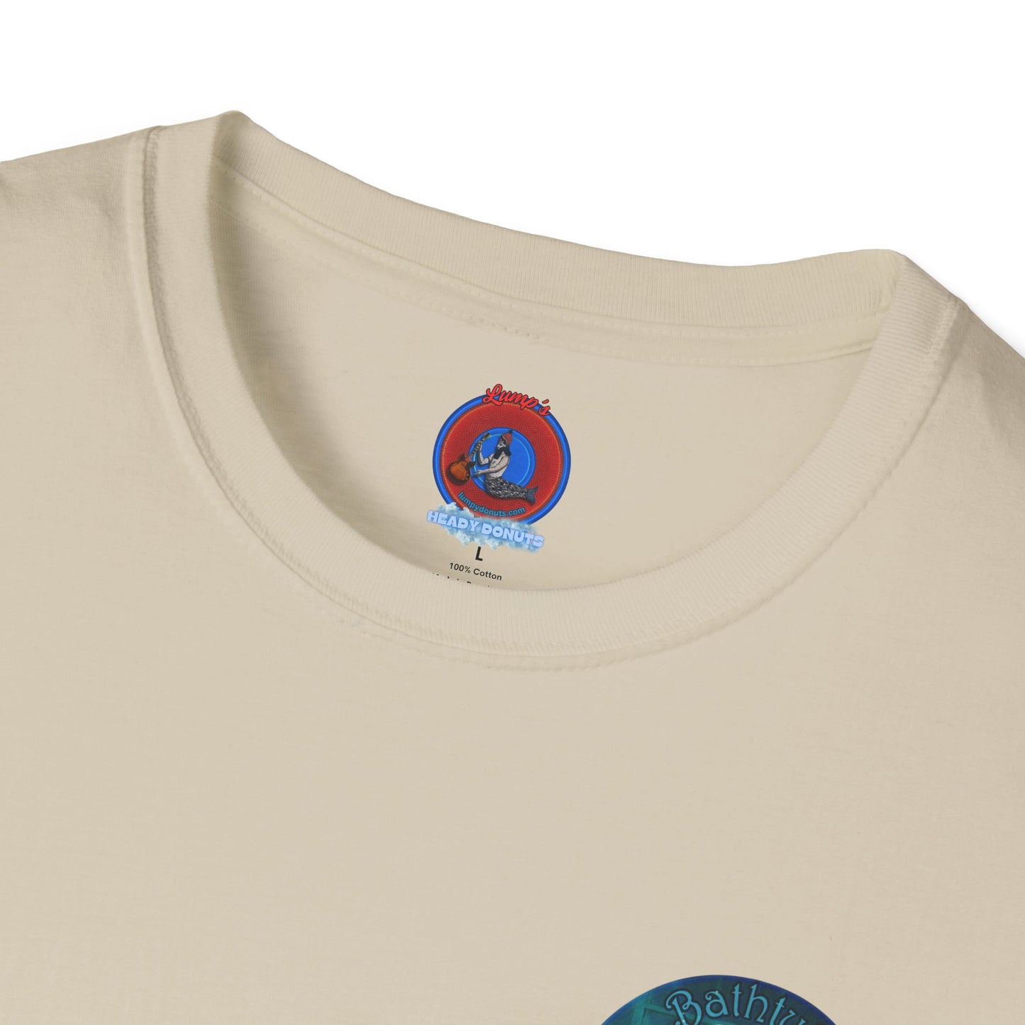 Classic Donut Tee - Unisex Soft-Style - "Wendy's Preferred Donut" - series 1.0  - black/green/blue donut