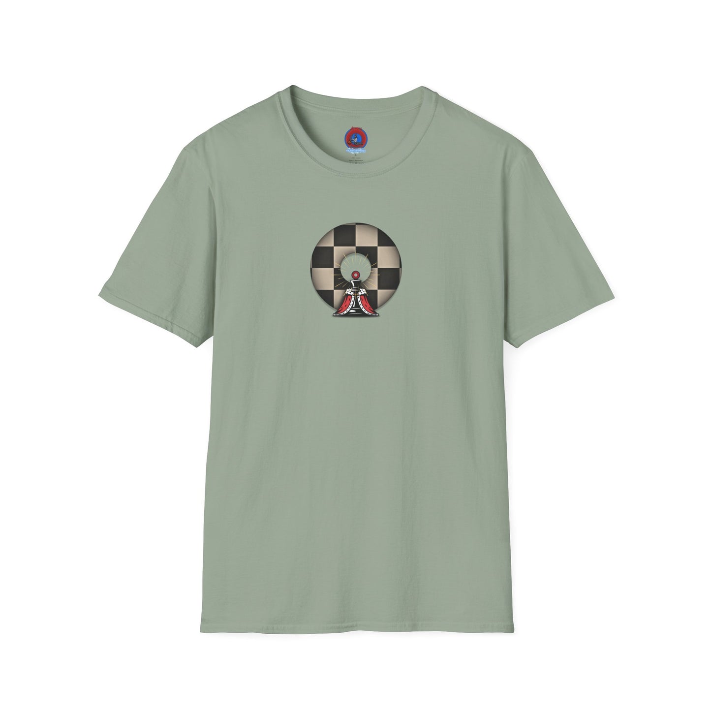 Classic Donut Tee - Unisex Soft-Style - "Bobby Phisher King's Donut no. 95" - chess donut
