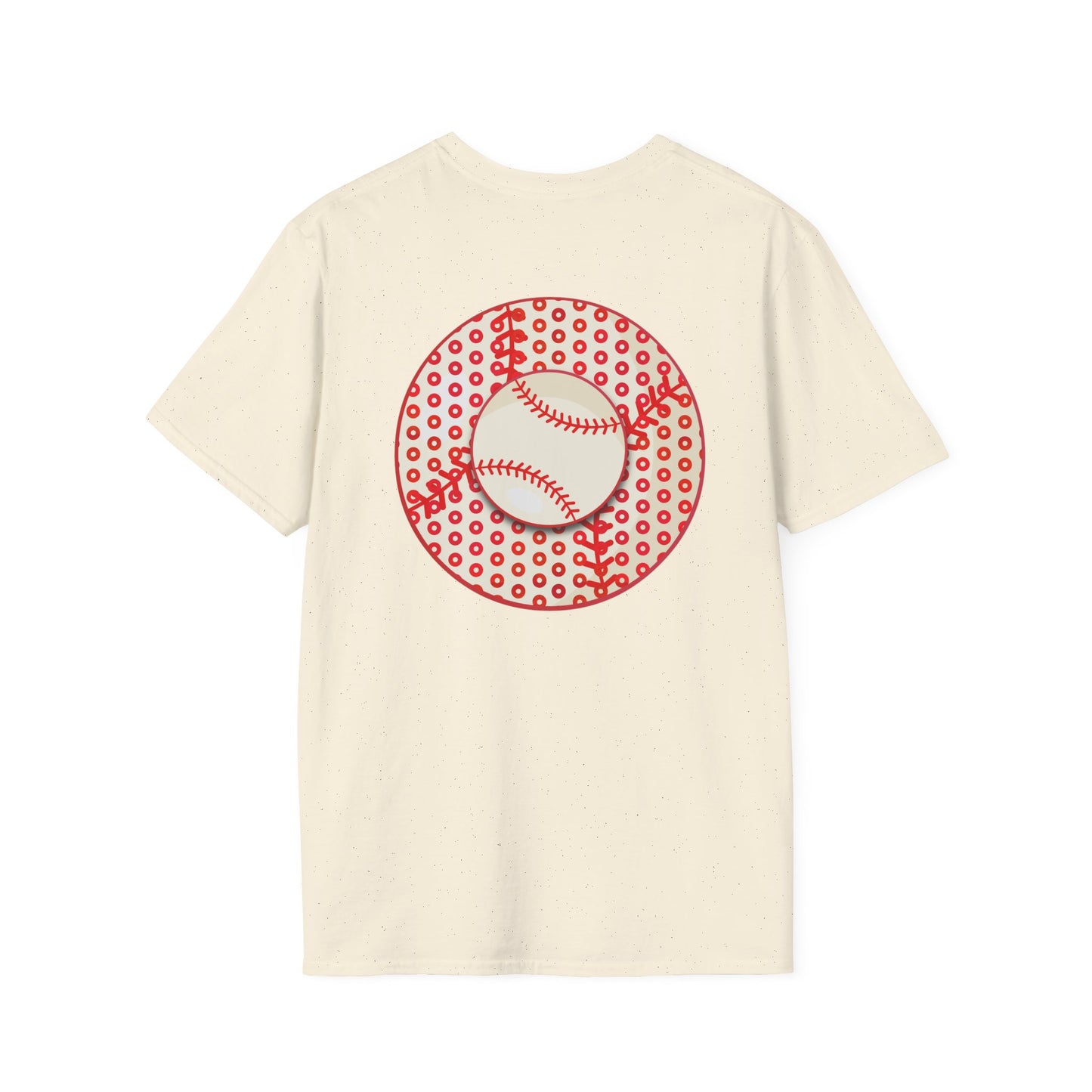 Classic Donut Tee - Unisex Soft-Style - "Phenway Ballpark Donuts" - baseball paradox donut - variant 3