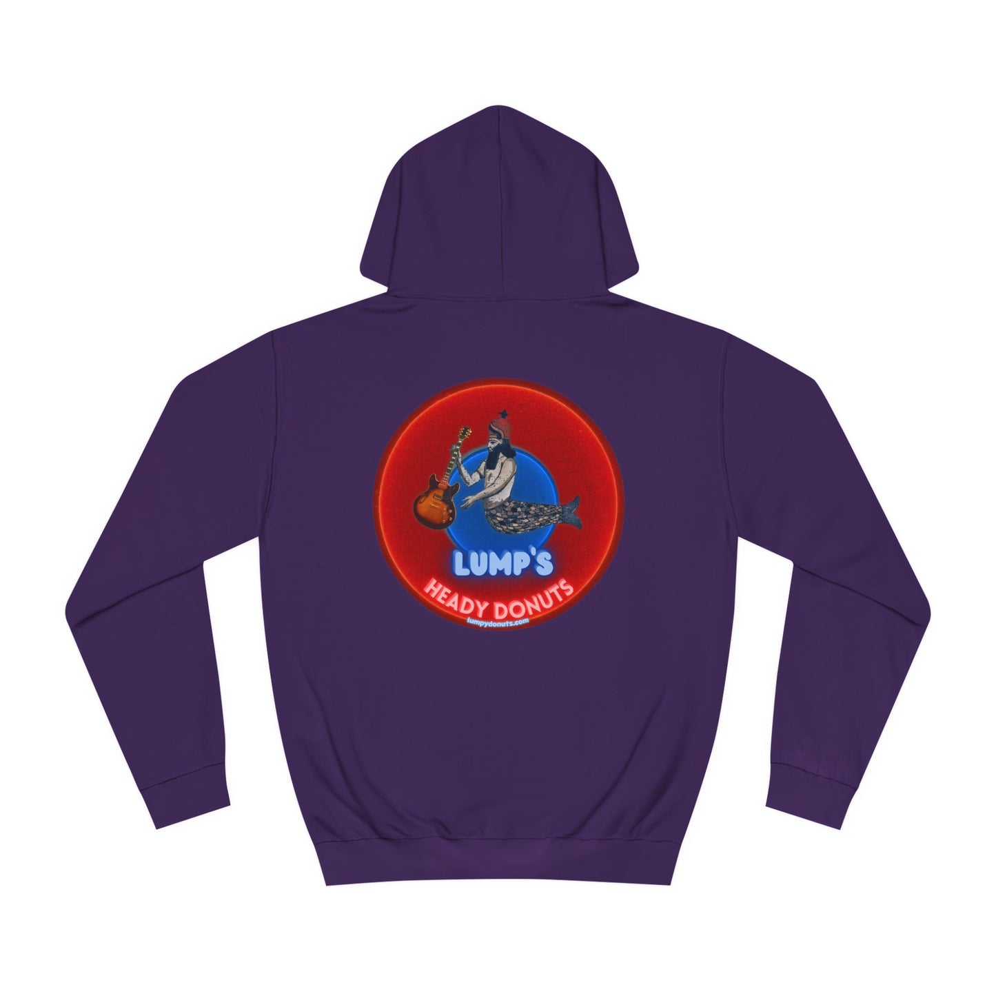 Harriette's Hoodie - with Lumpy Donuts - Official Lumpy Logo - Variant #2 - Red Donuts
