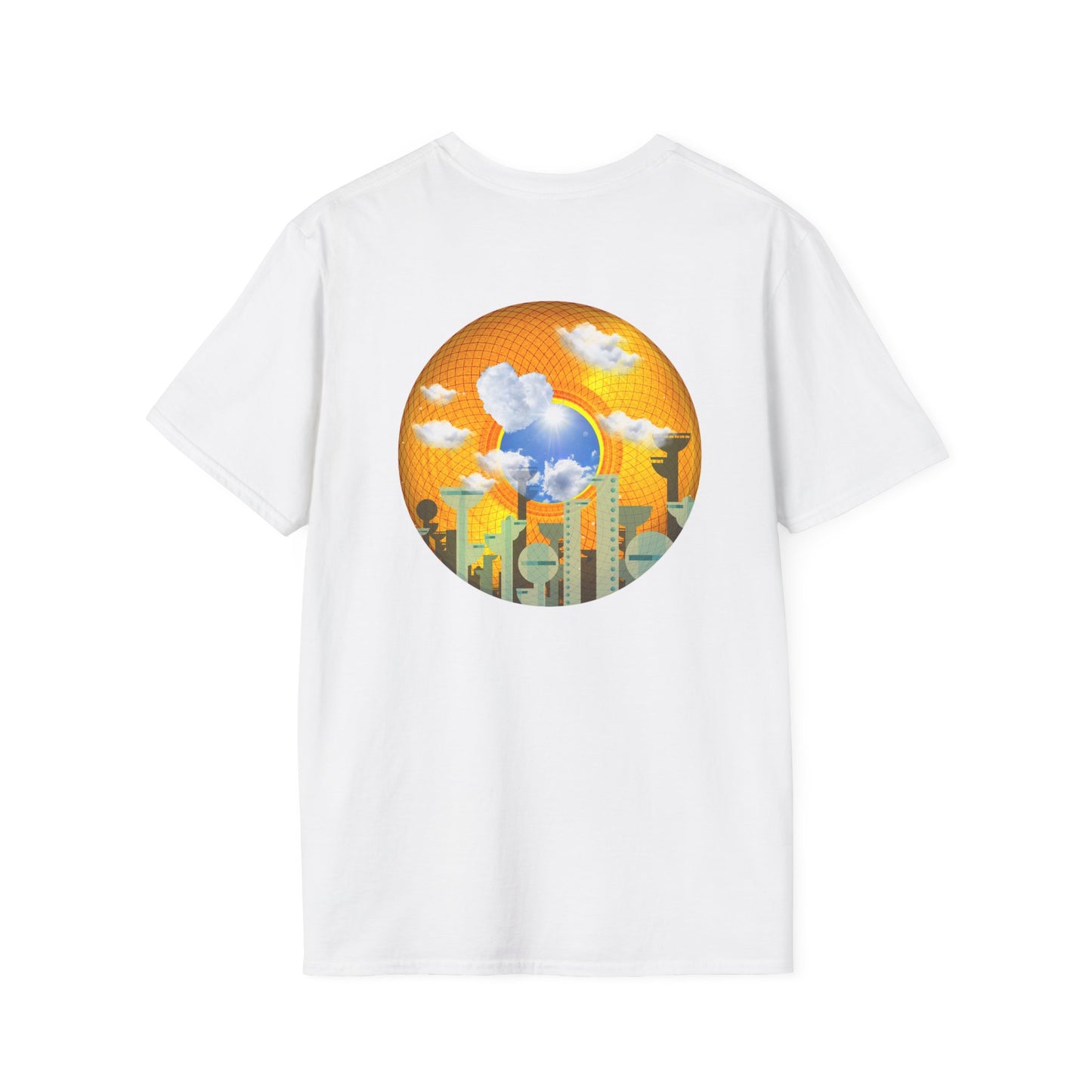 Classic Donut Tee - Unisex Soft-Style - "The Golden Age of Donuts" - golden donut