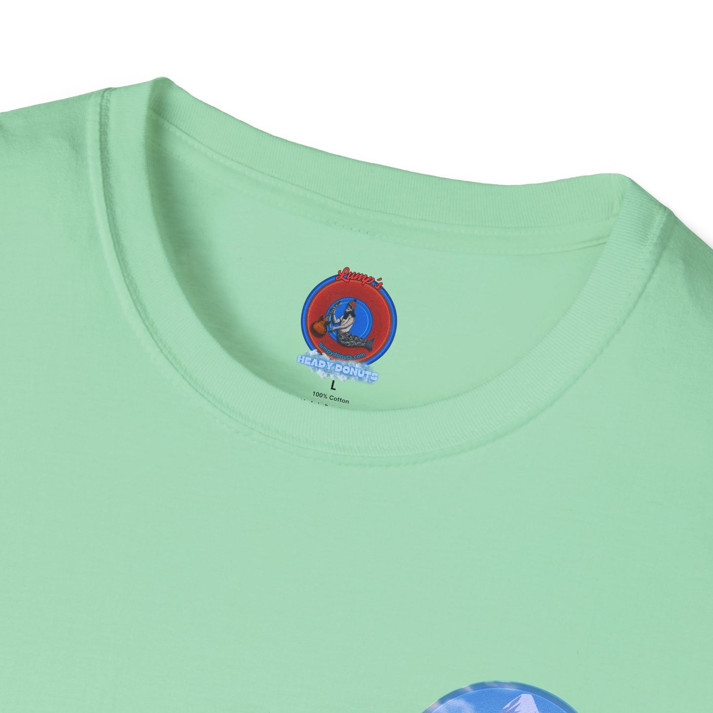 Classic Donut Tee - Unisex Soft-Style - "Mansions of South Park" - series 1.0 - variant 1 - picture donut