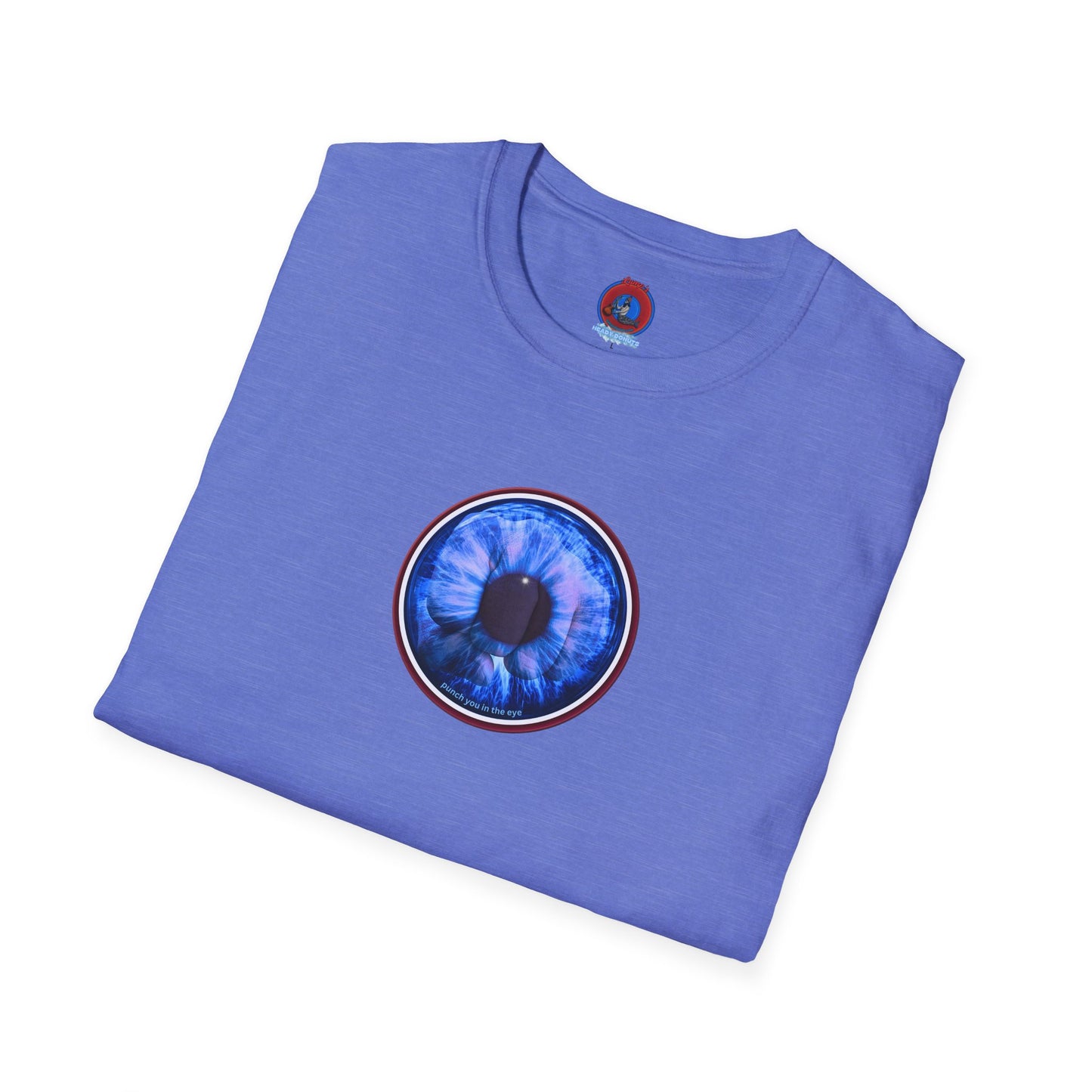 Classic Donut Tee - Unisex Soft-Style - "Wilson's Eyesore Donut Tee" - blue idonut - variant 2