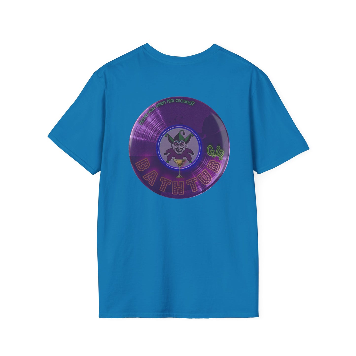 Classic Donut Tee - Unisex Soft-Style - "The Joker's Personal Tees - Troubadour Edition" - series 1.0 - variant 1 - purple donut