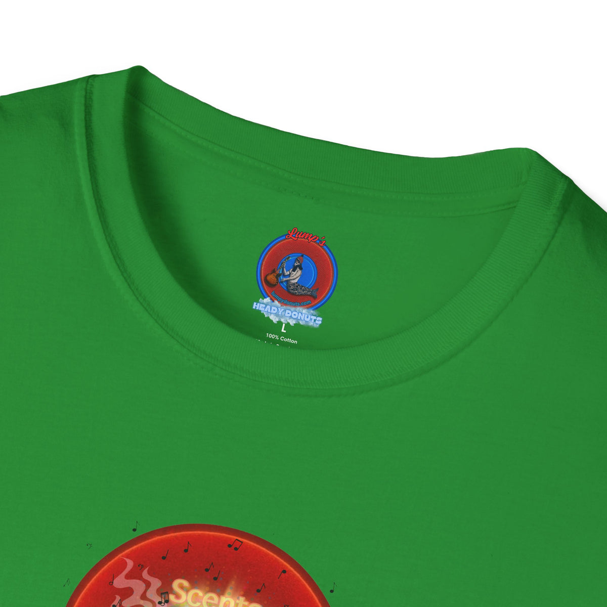 Classic Donut Tee - Unisex Soft-Style - "The Sweet Smell of Donuts" - series 1.0  - red donut