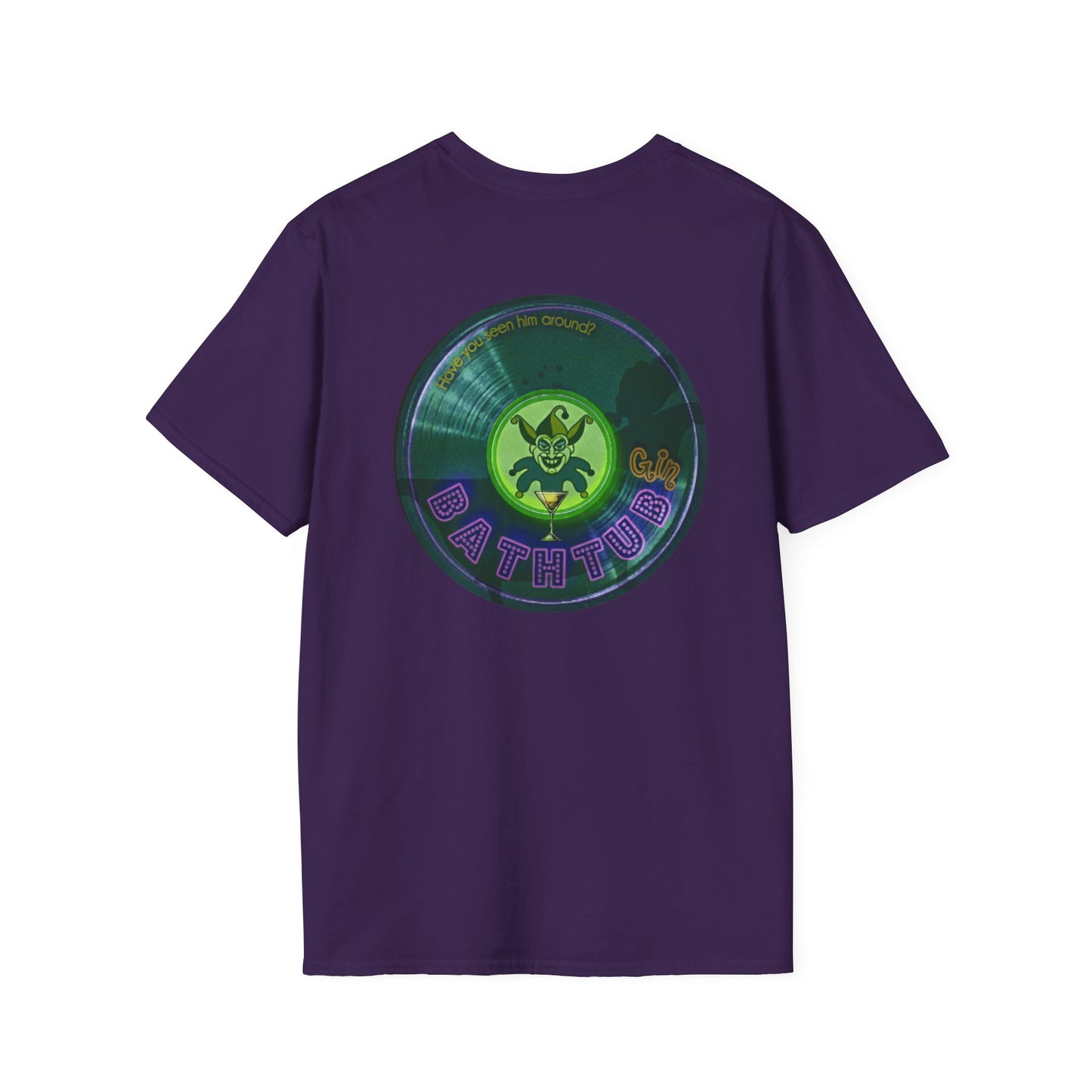 Classic Donut Tee - Unisex Soft-Style - "The Joker's Personal Tees - Ambassador Edition" - series 1.0 - variant 2 - dark teal donut