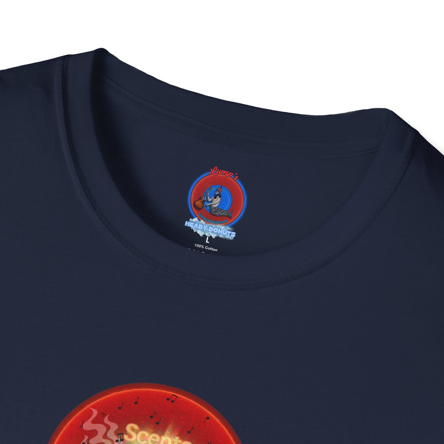 Classic Donut Tee - Unisex Soft-Style - "The Sweet Smell of Donuts" - series 1.0  - red donut