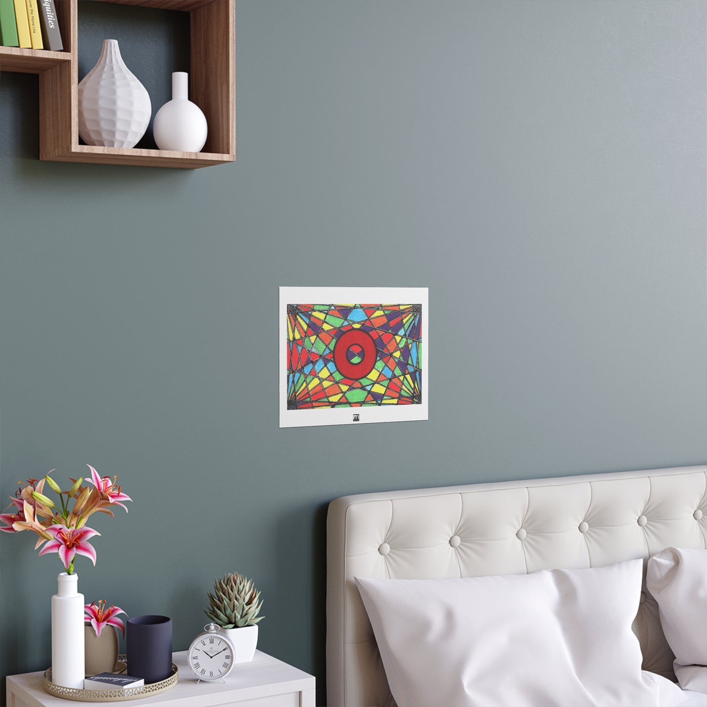 Matters Artwork - "Donut in Scope" - Poster Nut Print - 11" x 14"