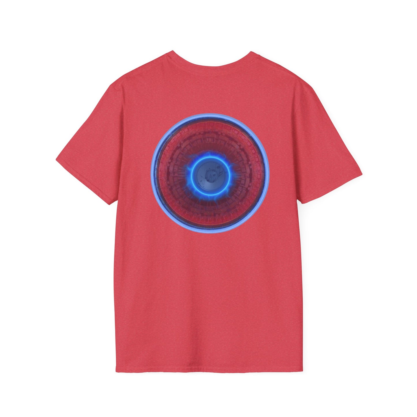 Classic Donut Tee - Unisex Soft-Style - "Homer's Pefect Donut" - series 1.0  - variant 3 - light blue edging