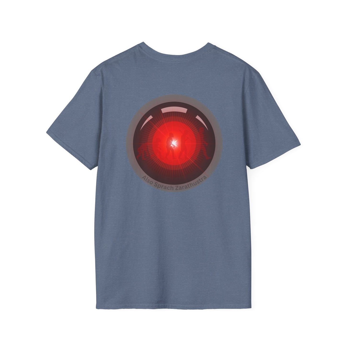 Classic Donut Tee - Unisex Soft-Style - "2025: a Donut Odyssey" - series 1.0 - variant 1 - black/red donut