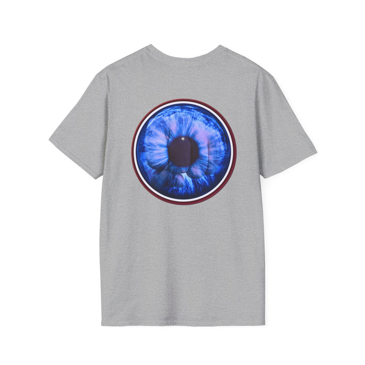Classic Donut Tee - Unisex Soft-Style - "Wilson's Eyesore Donut Tee" - blue idonut - variant 1