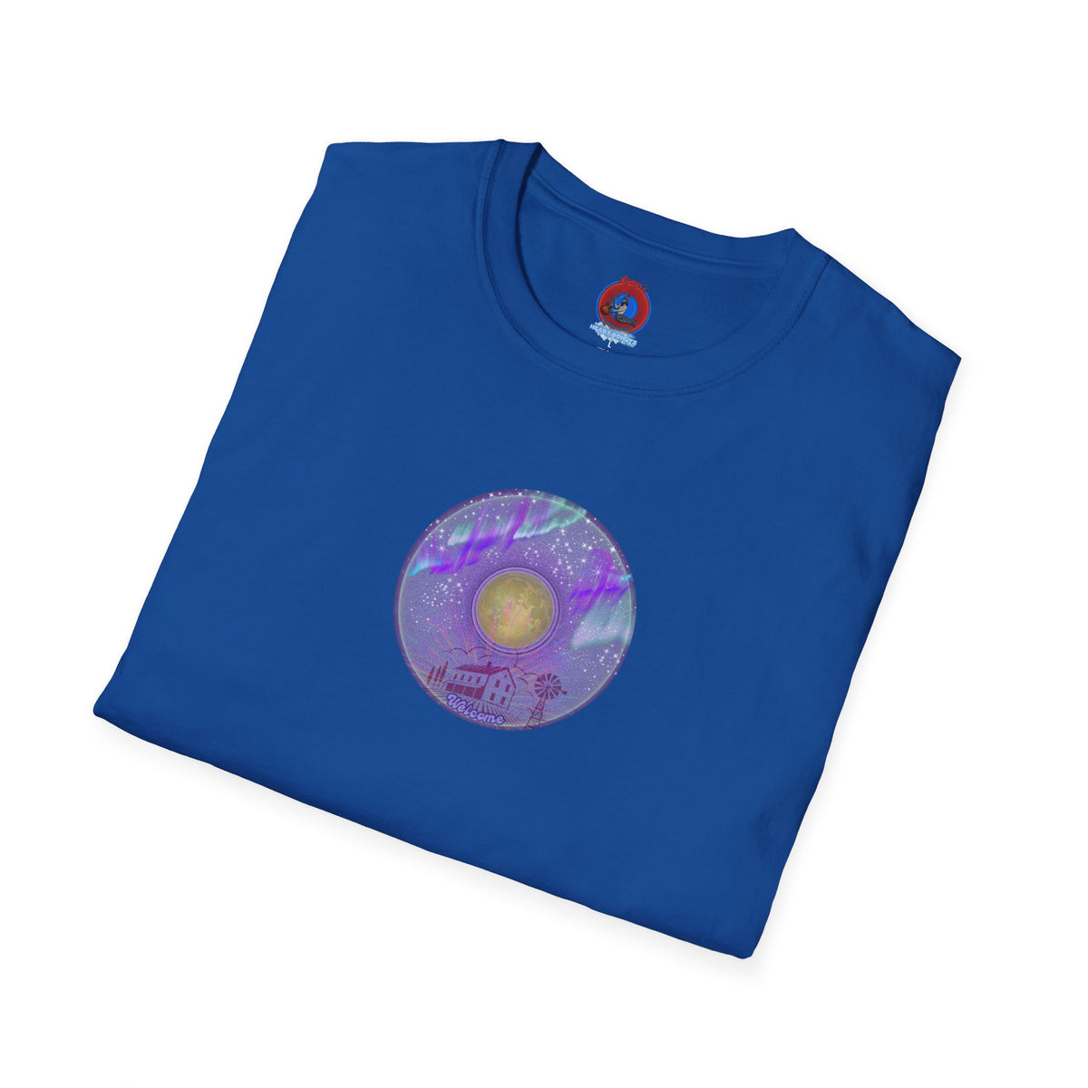 Classic Donut Tee - Unisex Soft-Style - "Welcome, this is your Donut" - series 1.0  - purple donut