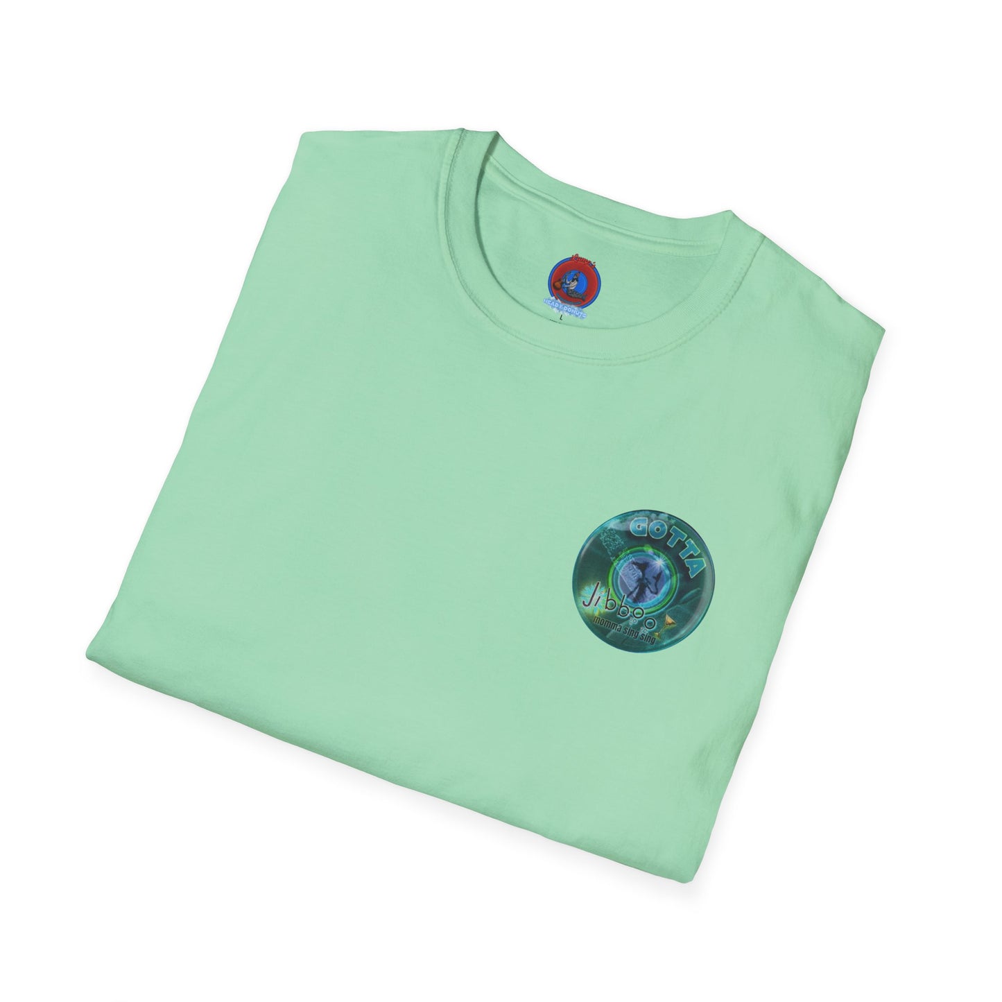Classic Donut Tee - Unisex Soft-Style - "Gotta Donut?" - series 1.0 - teal donut